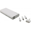 Внешний аккумулятор Defender ExtraLife 10400 ECO (2xUSB 2A, 10400mAh, 4 адаптера,  Li-Ion) <83611>