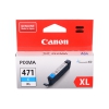 Картридж Canon CLI-471XL C для MG5740, MG6840, MG7740. Голубой. 715 страниц. (0347C001)