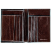 Кошелек мужской Piquadro Blue Square PU1129B2/MO коричневый натур.кожа