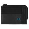 Чехол для кредитных карт Piquadro Pulse PU1243P15/N черный натур.кожа
