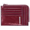 Чехол для кредитных карт Piquadro Blue Square PU1243B2/R красный натур.кожа