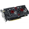 Видеокарта 2Gb <PCI-E> ASUS STRIX-GTX950-DC2OC-2GD5-GAMING <GTX950, GDDR5, 128 bit, DVI, 2HDMI, DP, Retail (STRIX-GTX950-DC2OC-2GD5-GAMING)> (90YV08V0-M0NA00)