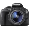 Зеркальный Фотоаппарат Canon EOS 100D черный 18Mpix EF-S 18-55mm f/3.5-5.6 DCIII 3" 1080p Full HD SDXC Li-ion (8576B013)