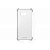 Чехол (клип-кейс) Samsung для Samsung Galaxy S6 Edge Plus ClearCover G928 золотистый/прозрачный (EF-QG928CFEGRU)