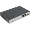 Коммутатор D-Link DGS-1210-10P/C1A/F1A Настраиваемый коммутатор Web Smart с 8 портами 10/100/1000Base-T и 2 портами 1000Base-X SFP (8 портов с поддерж (DGS-1210-10P/F1A)