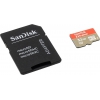 SanDisk Extreme <SDSQXNE-032G-GN6MA> microSDHC Memory Card 32Gb UHS-I U3 +  microSD-->  SD  Adapter