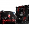 Мат. плата MSI B150 GAMING M3 <S1151, B150, 4DDR4, 2*PCI-E16x, HDMI, DVI, SATA III, GB Lan, USB3.1, ATX, Retail>