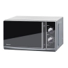 Микроволновая печь 20L SOLO SILVER MS2080ME Rolsen 20 л, механика, соло, 800 Вт, зеркальная дверца, серебяная