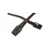 Кабель LSI CBL-SFF8087SB-06M (LSI00256) , 60cm  наконечники: SFF8087(контроллер)-SFF8087(бекплейн)
