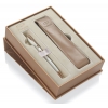 Набор Parker Sonnet K540 (1935163) Pearl PGT ручка шариковая в компл.:чехол для ручки подар.кор.