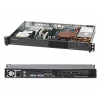 Корпус Supermicro CSE-510-200B 1U, 9,6"x9,6" mATX, 1x3.5" или 4х2,5" optional, 200W