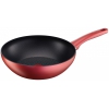 Сковорода ВОК (WOK) Tefal Character 28 круглая/покрытие антипригарное/ручка несъемная (без крышки) красный (2100090229)
