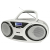 Аудиомагнитола BBK BX516U CD MP3 черный/металлик (BX516U черный/металлик)