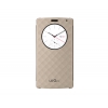 Чехол (флип-кейс) LG для LG G4s Quick Circle золотистый (CFV-110.AGRAGD)
