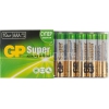 Батарея GP Super Alkaline 24A LR03 AAA (10шт) (GP 24A-B10) (мин.кол.10)