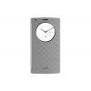 Чехол (флип-кейс) LG для LG G4 Quick Circle серебристый (CFR-100C.AGRASV)