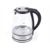 Чайник электрический Endever Skyline KR-318G 2400Вт, 1,8л, чёрный, корпус из зак. BIO стекла, LED-подсветка корпуса (80056)