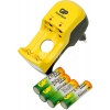 Аккумулятор + зарядное устройство GP PB350GS210 Minions AA NiMH 2100mAh (4шт) (GPPB350GS210MIN-2CR4)