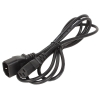 Кабель монитор - компьютер (UPS - устройство) 220V Telecom  TP020-IEC320-C13/C14-1.8-BK , 1,8 м