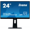 Монитор Iiyama 23.8" XUB2490HS-B1 черный AH-IPS LED 5ms 16:9 DVI HDMI M/M матовая HAS Pivot 250cd 178гр/178гр 1920x1080 DisplayPort FHD 5.4кг