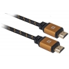 Кабель HDMI TO HDMI 1.8M 87428 DEFENDER Цифровой кабель HDMI-06PRO HDMI M-M,ver1.4,1.8м