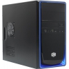 Minitower Cooler Master <RC-344-BKN1> Elite344 Black&Blue microATX  Без БП
