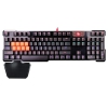Клавиатура A4 Bloody B720 механическая черный USB Gamer LED (подставка для запястий)