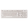 Клавиатура SVEN Standard 301 USB белая, 104 клавиши, влагоустойчивая конструкция,  красная кириллица, классич. раскладка, цветная коробка (SV-03100301UW)