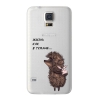 Чехол (клип-кейс) Deppa для Samsung Galaxy S5 Art Case, Союзмультфильм Ёжик прозрачный (100588)