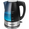 Чайник электрический Scarlett SC-EK18P18 2.2л. 2200Вт голубой/черный (корпус: пластик)