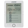 Электронная книга Digma R659W 6" E-ink HD Pearl 1024x758 600MHz/4Gb/microSDHC/подсветка дисплея белый