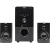 Колонки SVEN MS-2050 Black (2x12.5W +Subwoofer 30W, дерево, Bluetooth, SD,  FM, USB, ПДУ)