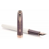 Ручка перьевая Parker Sonnet F536 (1930055) Contort Purple Cisele F перо золото 18K покрытое золотом розовым подар.кор.