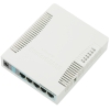 Маршрутизатор MikroTik RB951G-2HnD RouterBOARD 951G-2HnD with 600Mhz CPU, 128MB RAM, SxGbit LAN, built-in 2.4Ghz 802b/g/n 2x2 two chain wireless with