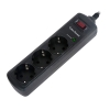 Сетевой фильтр CyberPower B0310SA0-B черный 1m, 3 розетки (1NE-0000017-00G)