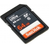 SanDisk Ultra <SDSDUNB-064G-GN3IN> SDXC Memory Card 64Gb  UHS-I  U1  Class10