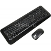 Клавиатура + мышь Microsoft 850 клав:черный мышь:черный USB беспроводная Multimedia (PY9-00012)