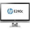 Монитор HP 23.8" EliteDisplay E240c черный IPS LED 16:9 HDMI M/M Cam полуматовая HAS Pivot 250cd 178гр/178гр 1920x1080 D-Sub DisplayPort FHD USB 6.3кг (M1P00AA)