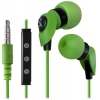 Гарнитура PULSE 455 GREEN 63455 DEFENDER Гарнитура для смартфонов Pulse 455 зеленый, для Android, вставки
