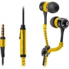 Гарнитура ZIGZAG YELLOW 63802 DEFENDER Гарнитура для смартфонов ZigZag желтый, вставки, металл