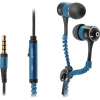 Гарнитура ZIGZAG BLUE 63804 DEFENDER Гарнитура для смартфонов ZigZag голубой, вставки, металл