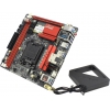ASRock Z170 GAMING-ITX/AC (RTL) LGA1151 <Z170> PCI-E 2xHDMI+DP GbLAN+WiFi+BT SATA  RAID Mini-ITX 2DDR4