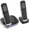 Panasonic KX-TGJ322RUB <Black> р/телефон (2 трубки с  цв.ЖК  диспл.,DECT,  А/Отв)