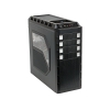 Корпус MAXcase PW6811 Red, ATX, без БП, Gaming, 1x USB 3.0, 2x USB 2.0, 0.6mm, window, 2x12 LED fan