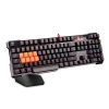 Клавиатура A4Tech Bloody B720 черный USB Gamer LED (подставка для запястий), механичсекая