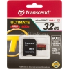 Флеш карта microSDHC 32Gb Class10 Transcend TS32GUSDHC10U1 Ultimate + adapter