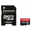 Флеш карта microSDXC 128Gb Class10 Transcend TS128GUSDU1 Premium + adapter