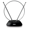 Телевизионная антенна BBK DA01 Комнатная цифровая DVB-T антенна, черный (УТ-00006217)