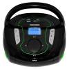 Аудиомагнитола Telefunken TF-SRP3471B черный/зеленый 2Вт/MP3/FM(dig)/USB/BT/SD (TF-SRP3471B(ЧЕРНЫЙ С ЗЕЛЕНЫМ))