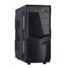 Корпус 3Cott 3001B Black, USB 3.0 x1, USB 2.0 x1, Audio ATX, 500Вт. PCI6pin, 1.5m кабель (3000201630010)